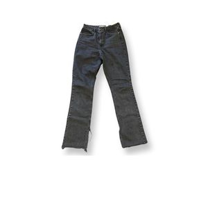 Zara Slim Flare Jeans (Dark Grey)